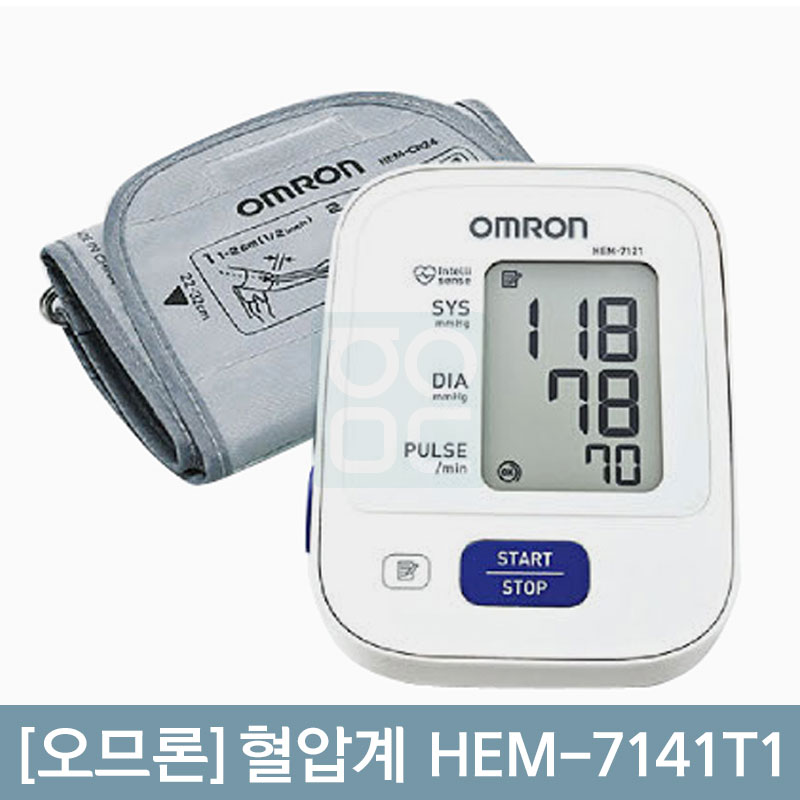 [오므론]<br>혈압계<br>HEM-7141T1