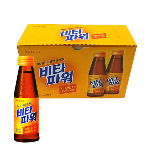 [롯데칠성]<br>비타파워 100ml<br>1통 10병