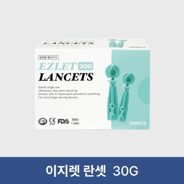 이지렛 란셋 30G<BR>1통(200개)