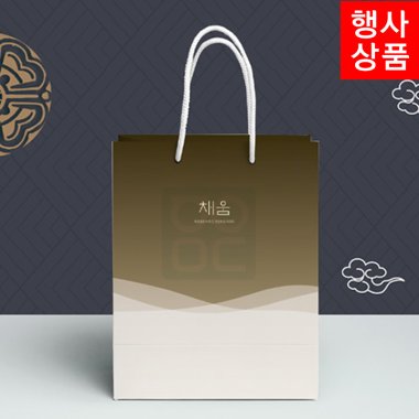 채움물결<br>무광종이가방180g<br>50개입+봉인스티커