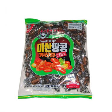 [마산제과사]<br>마산땅콩카라멜<br>1봉 500g