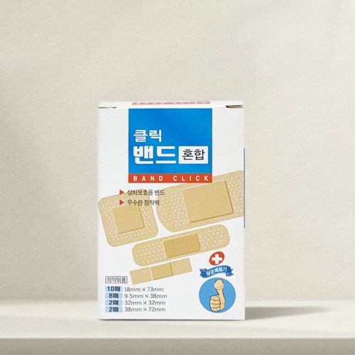 [대일]<br><big>클릭밴드 / 혼합형</big><br>1갑 (22매)